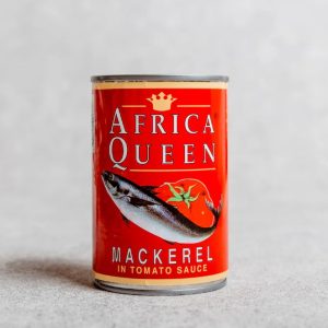 Home africa queen mackerel in tomato sauce – 425g