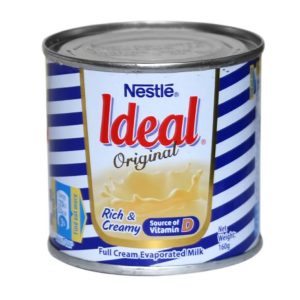 Home nestlé ideal original full cream evaporated milk – 160g